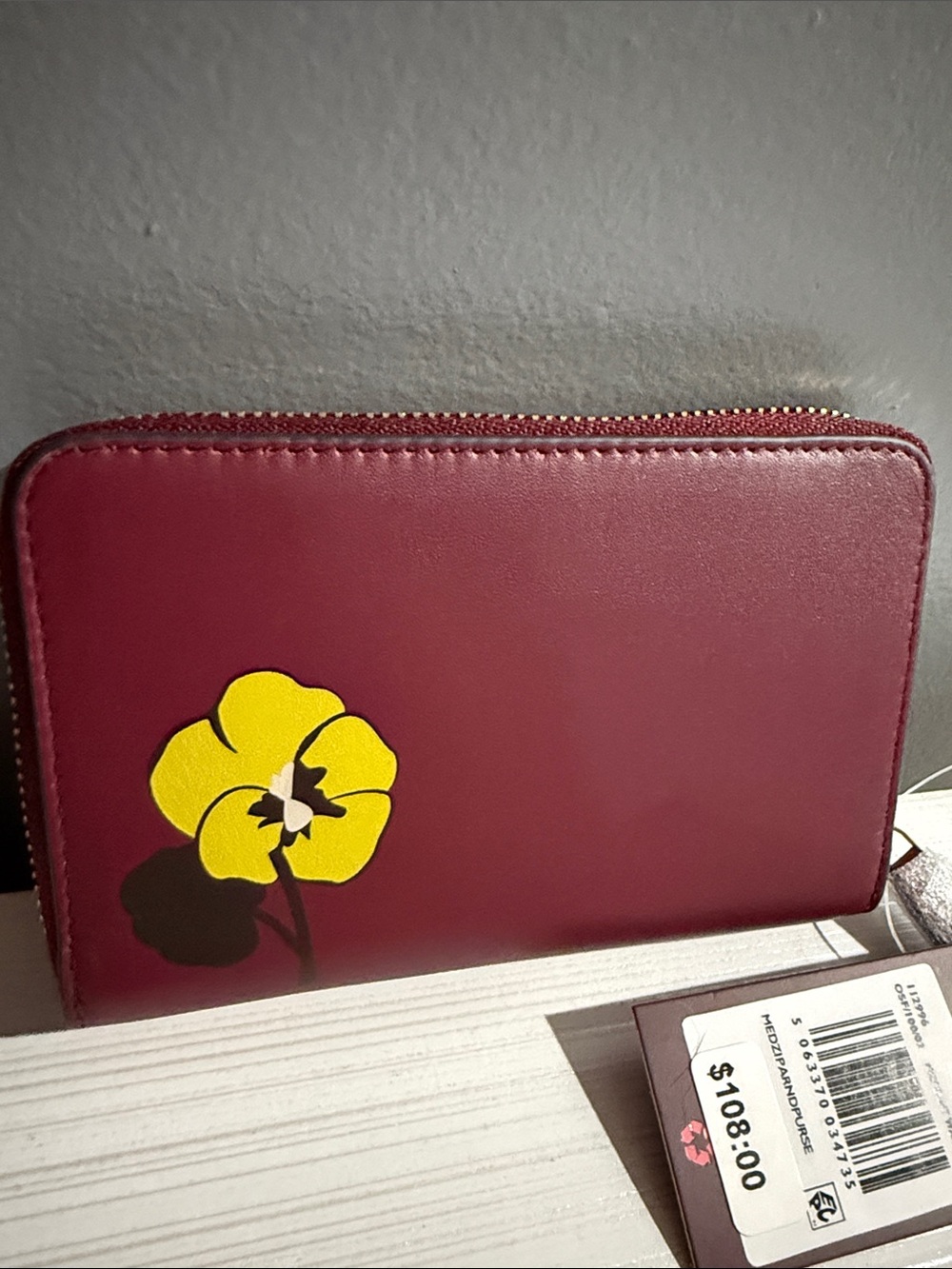 RADLEY LONDON midnight wonder dark red wallett - Picture 4 of 5